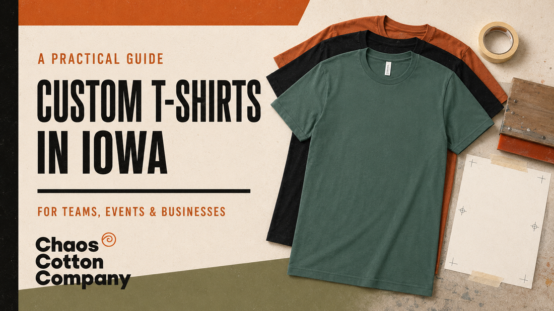 Custom T-Shirts in Iowa: How to Order Shirts People Will Actually Wear
